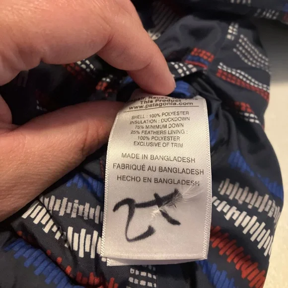 Patagonia down jacket